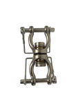 Adding the swivel carabiner to any vertical lift removes all of the unwanted moment of the weights.