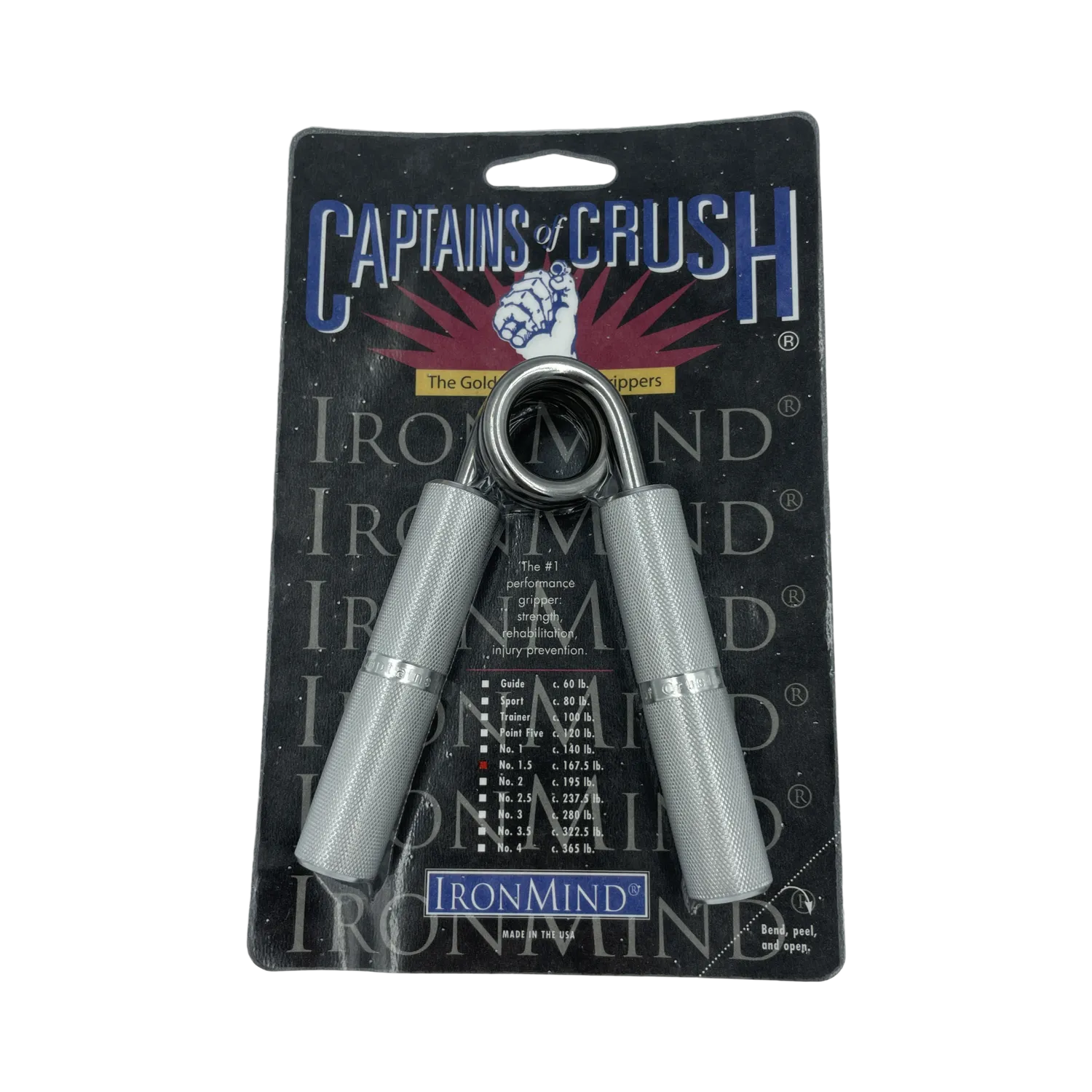 Captains of crush gripper 1.5 variant.