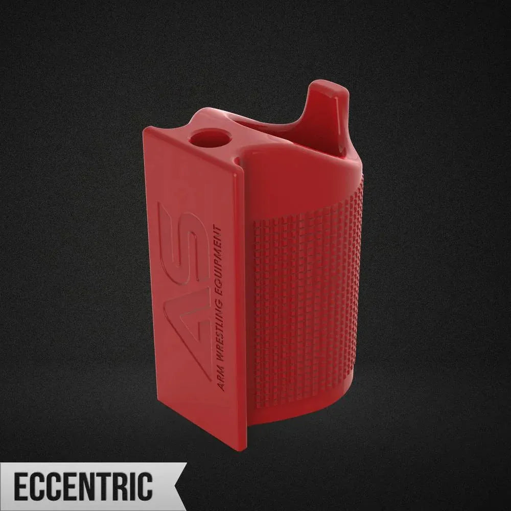 Front view of the ArmSport Traditional Eccentric Grip for arm wrestling and grip strength
