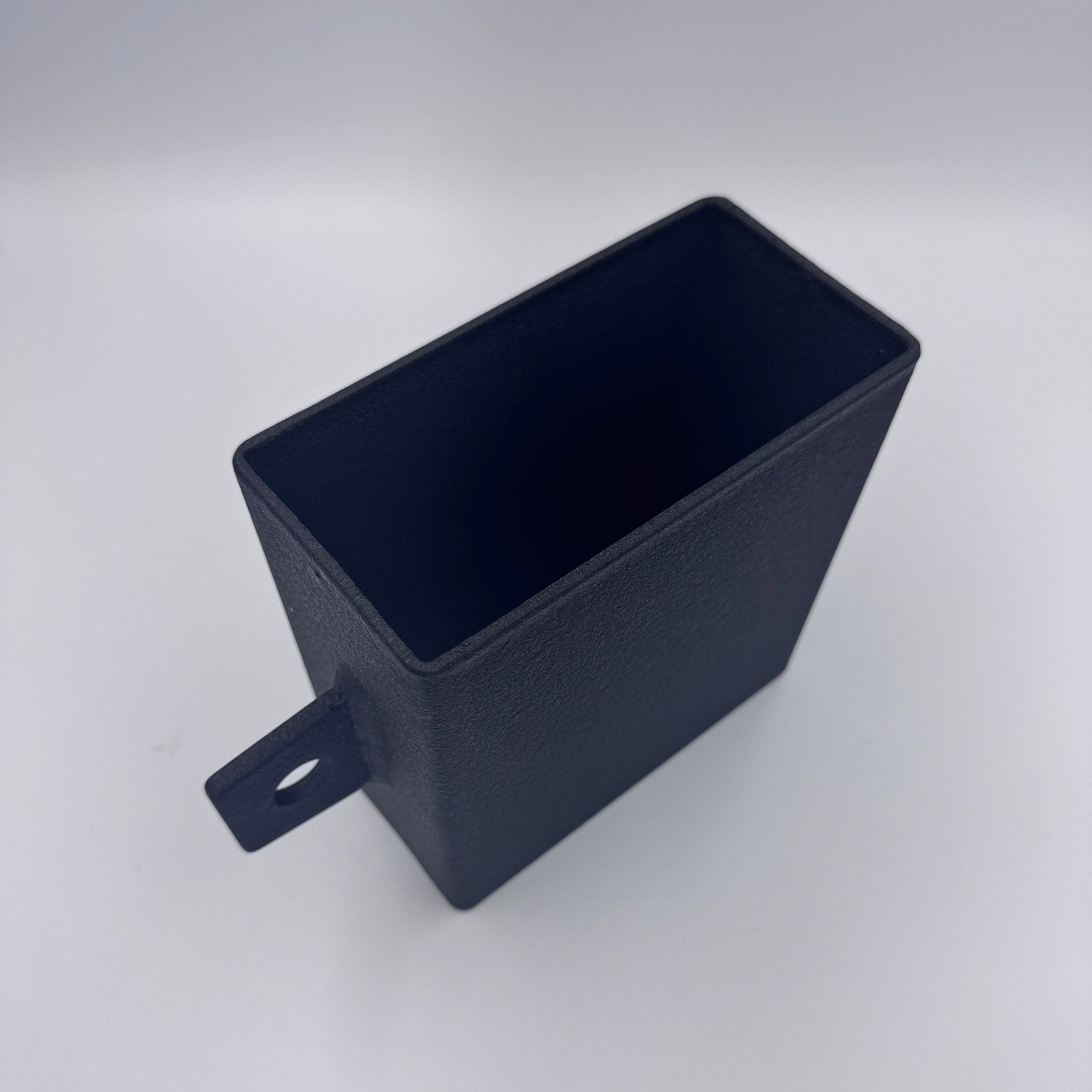 Country Crush 3 inch pinch block, black powder coated steel with welded lifting tab.