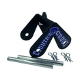 Country Crush Two-Hand Revolving Handle frame only, with two steel pins and hitch clips, no grips, on white