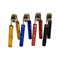 Heavy Grips Fitness Series hand grippers, 50 lb orange, 75 lb blue, 95 lb red, and 120 lb black, on white