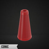 The Cone Grip handle will help you build strength in your fingers and hands. A must have for arm wrestling training.