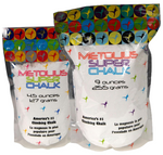 Metolius Super Chalk Comes In 4 Ounce and 9 Ounce Containers