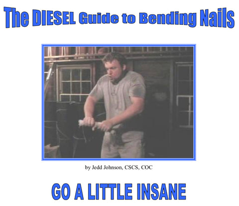 Jedd Johnson of Diesel Crew shows you how to build enough grip, forearm and upper body strength to bent steel nails.